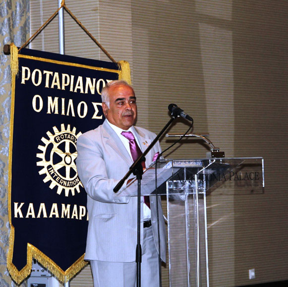 Ο Πρόεδρος κ. Μπρακόπουλος στην τελευταία του ομιλία